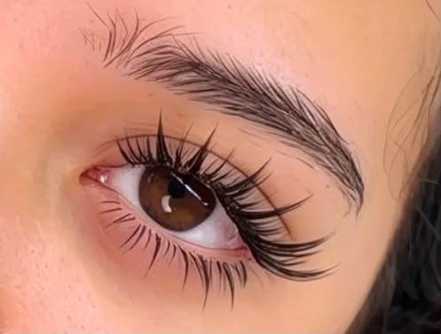 Glam anime lash extensions